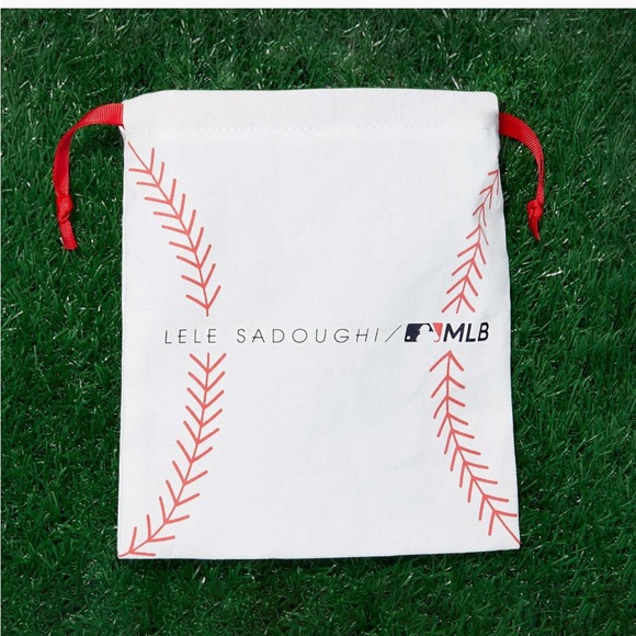 ❤️💙Lele Sadoughi MLB Texas Rangers Bow Barrette -NWT - Picture 4 of 6